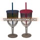 HM-0003 600m led wholesale handmade high quality red wine glass